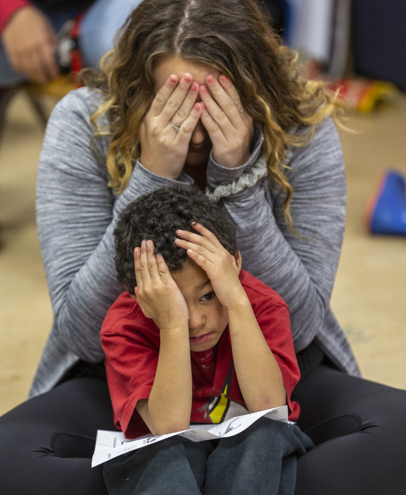 Students work on self-calming techniques aimed at curbing bullying